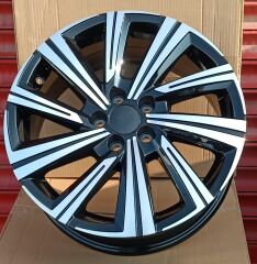 16 İNÇ 5X114.3 16 TOYOTA JANTI ET:35 CB.60.1 BLACK DİAMOND OSAKA JANT 4 ADET