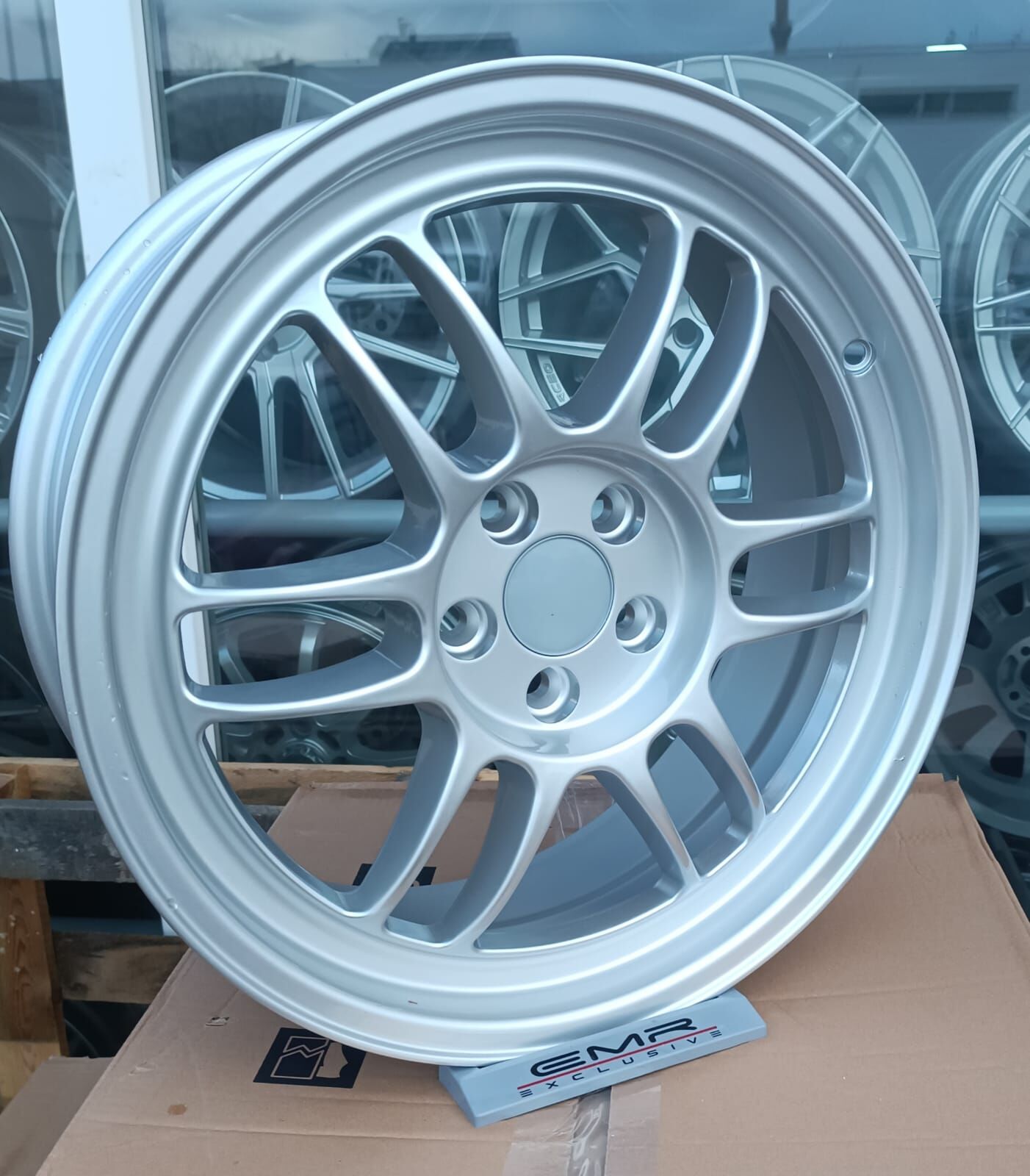 ENKEİ JANT 7.0X17 5X10 17 inç ET:35 CB:73.1 SİLVER JANT 4 ADET FİAT SEAT SKODA AUDİ VOSWAGEN UYUMLU