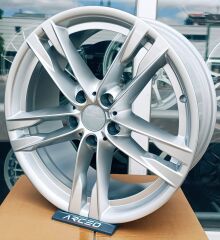 20 BMW DIŞA DÖNÜK F10 JANTI-8.5X20*-9.5X20* inç -5X120 ET.35 CB.72.6 SİLVER JANT 4 ADET