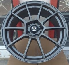 8.0X18 5X114.3 18 inç ET.35 CB.73.1 SPARCO ASETTO GARA GUN METAL GLOS JANT TAKIMI 4 ADET RENAULT-TOYOTA-HONDA
