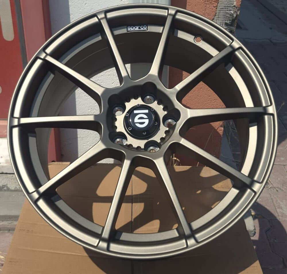 8.0X18 5X112 18 inç ET:35 CB.73.1 SPARCO ASETTO GARA  BRONZE MATTE JANT TAKIMI 4 ADET VOSWAGEN-AUDİ-SEAT-SKODA JANTI
