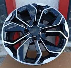 İCON JANT-7.5X17 4X100 17 inç ET:35 CB:67.1 BLACK DİAMOND JANT 4 ADET RENAULT-DACİA-FİAT-TOYOTA-HONDA-HYUNDAİ-SKODA-SEAT-VW-NİSSAN-KİA UYUMLU