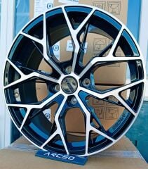 ARCEO ROMA JANT-7.5X17 4X100 17 inç ET:35 CB:73.1 BLACK DİAMOND JANT 4 ADET
