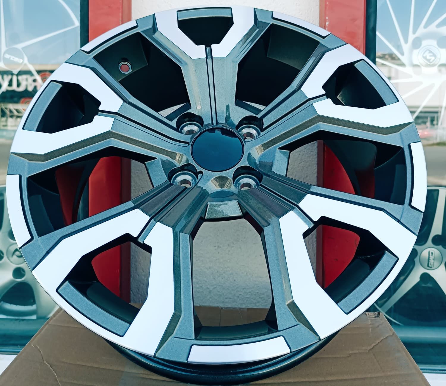 6.5X16 4X100 16 inç ET:35 CB.67.1 GUN METAL DİAMOND JANT 4 ADET DACİA-RENAULT-TOYOTA-HONDA-HYUNDAİ-OPEL-NİSSAN-KİA-FİAT UYUMLU