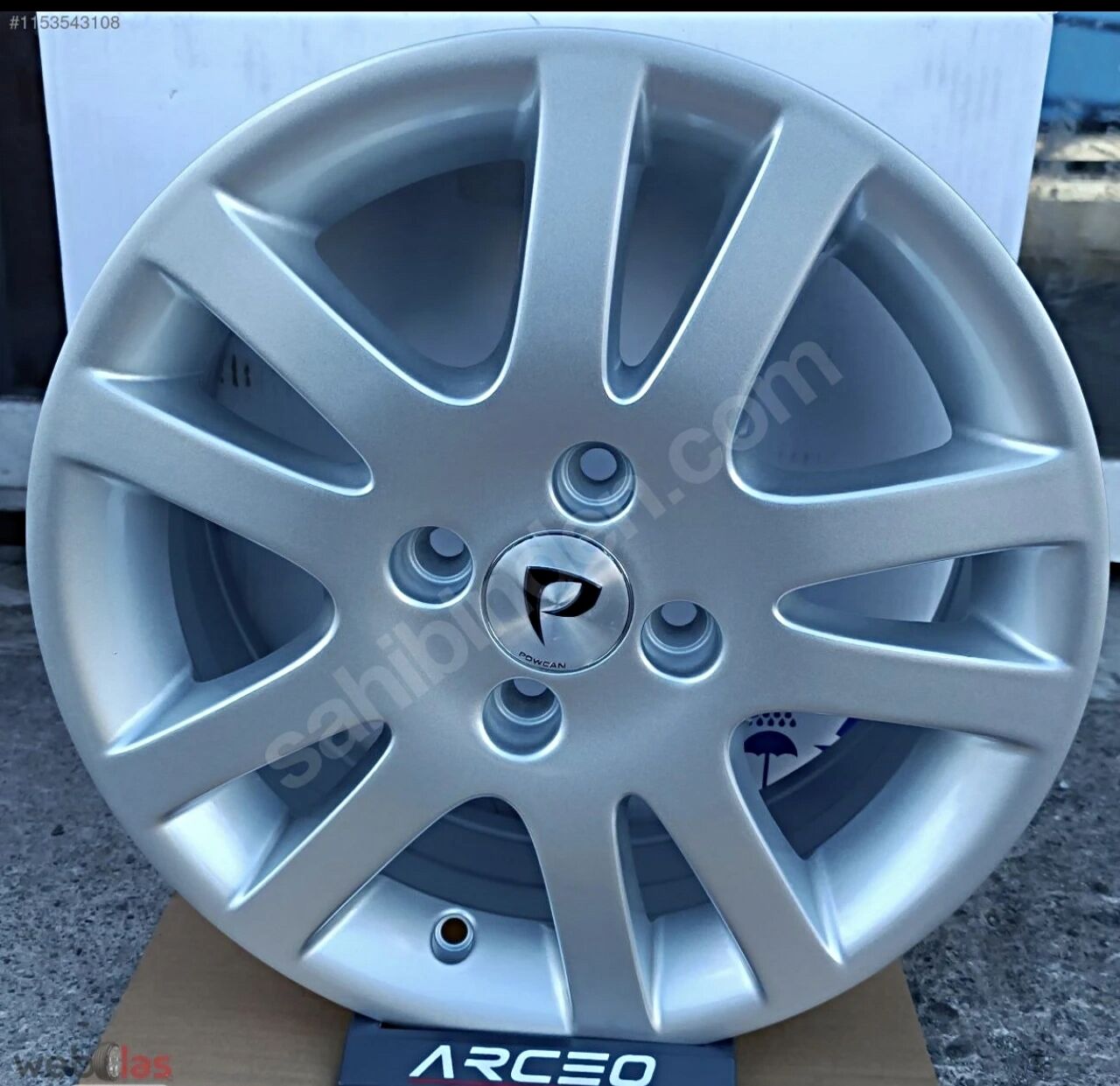 4X100 15 İNÇ HONDA JANTI METALİK GRİ ORİJİNAL KALIP HONDA VTECH-ES JANTI BİR TAKIM 4 ADET