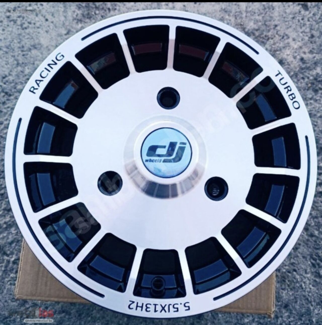 3X150 13 İNÇ TOROS PETEK JANT MODELİ BLACK DİAMOND BİR TAKIM 4 ADET